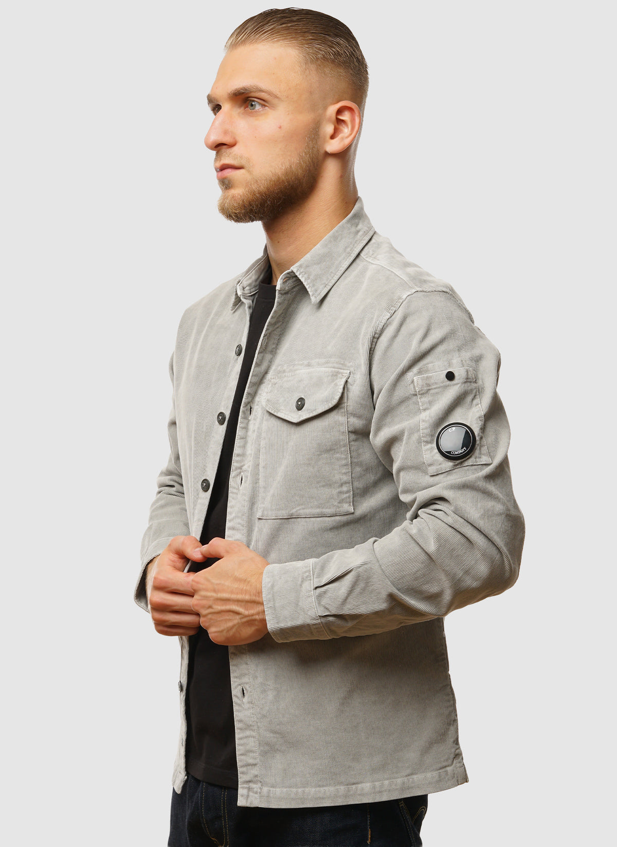 Corduroy Lens Shirt - London Fog