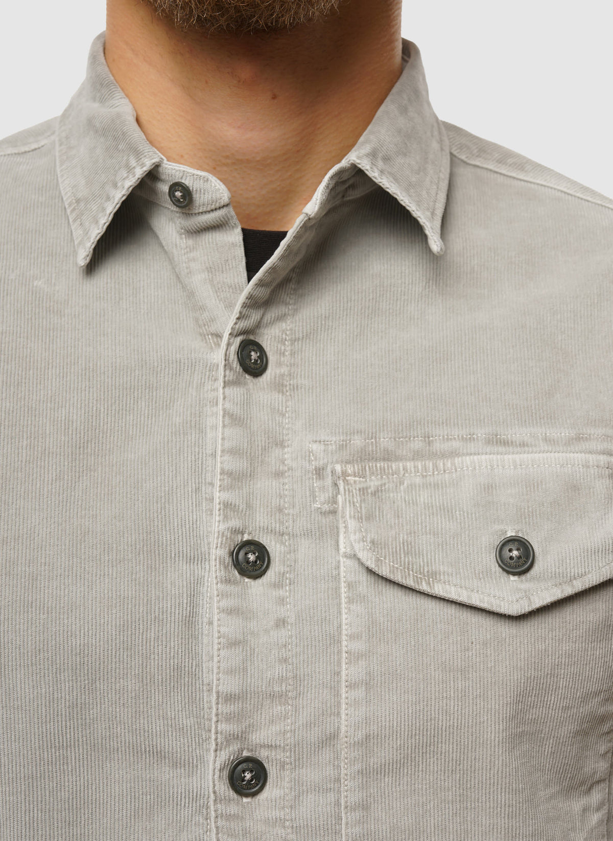 Corduroy Lens Shirt - London Fog