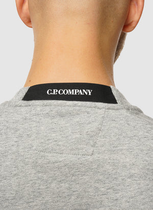 Lens Crew Neck Sweatshirt - Greystone Melange
