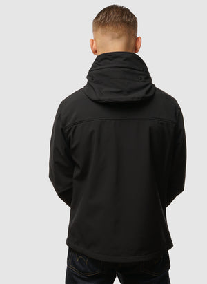 C.P. Shell-R Hooded Goggle Jacket - Black