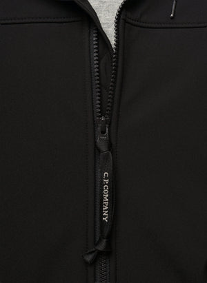 C.P. Shell-R Hooded Goggle Jacket - Black