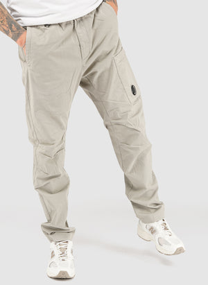 Stretch Sateen Lens Cargo Pants - London Fog