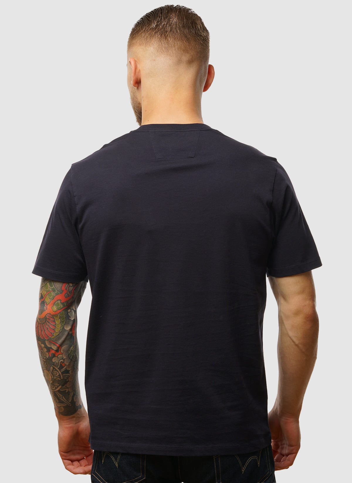 Logo Badge Jersey T-Shirt - Total Eclipse