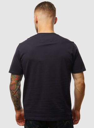 Logo Badge Jersey T-Shirt - Total Eclipse