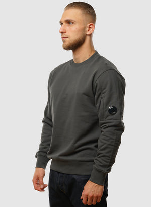 Lens Crew Neck Sweatshirt - Dark Shadow