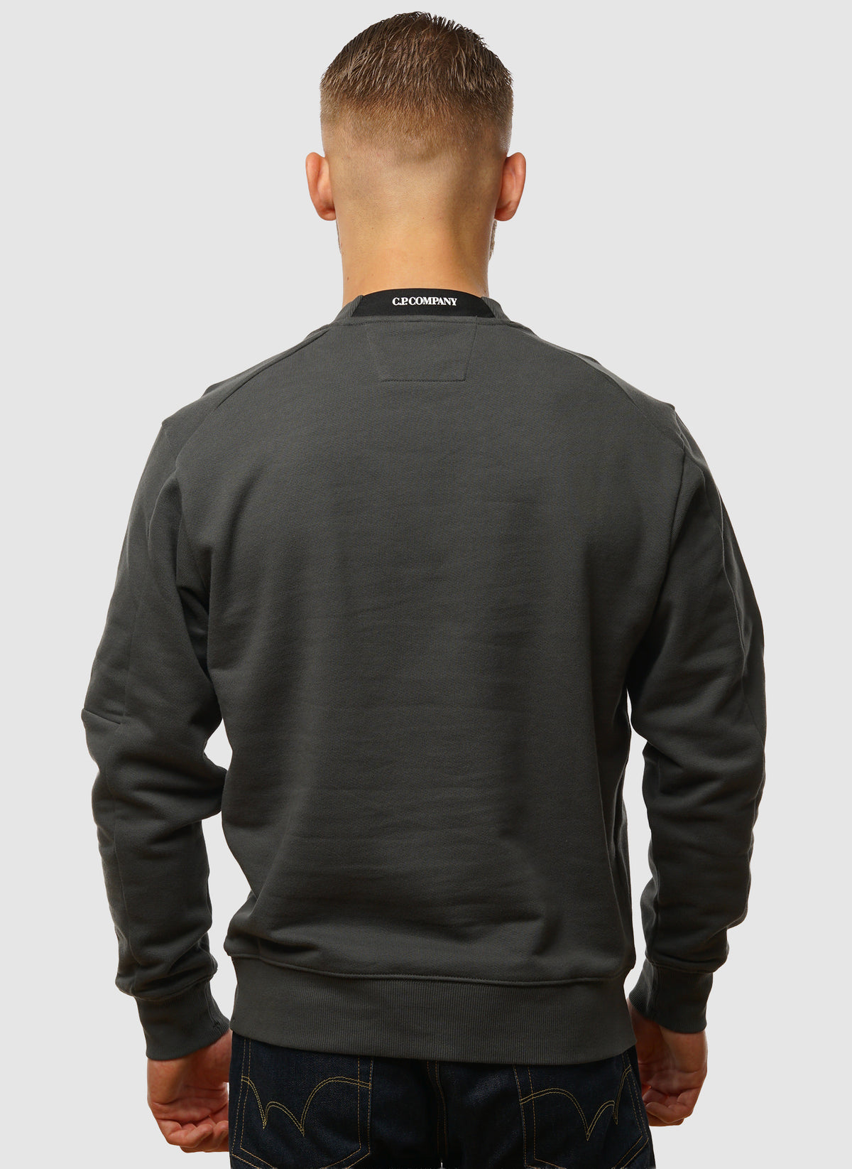 Lens Crew Neck Sweatshirt - Dark Shadow
