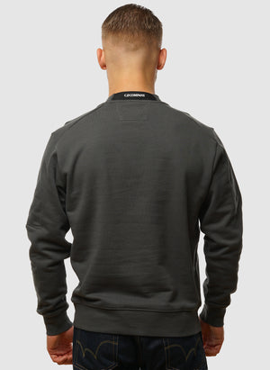Lens Crew Neck Sweatshirt - Dark Shadow