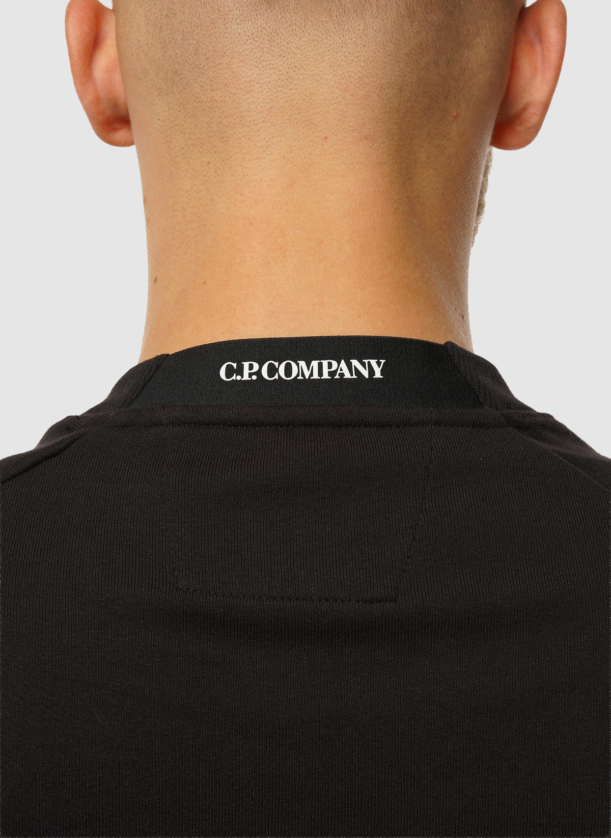 Lens Crew Neck Sweatshirt - Black