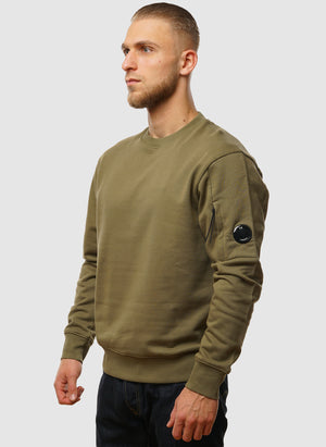 Lens Crew Neck Sweatshirt - Capers