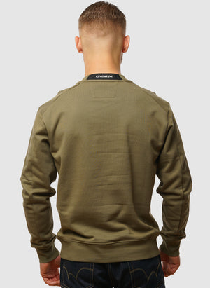 Lens Crew Neck Sweatshirt - Capers