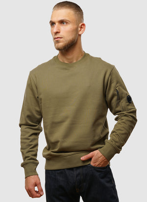 Lens Crew Neck Sweatshirt - Capers