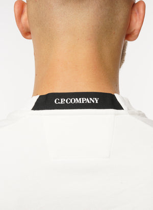 Lens Crew Neck Sweatshirt - Gauze White