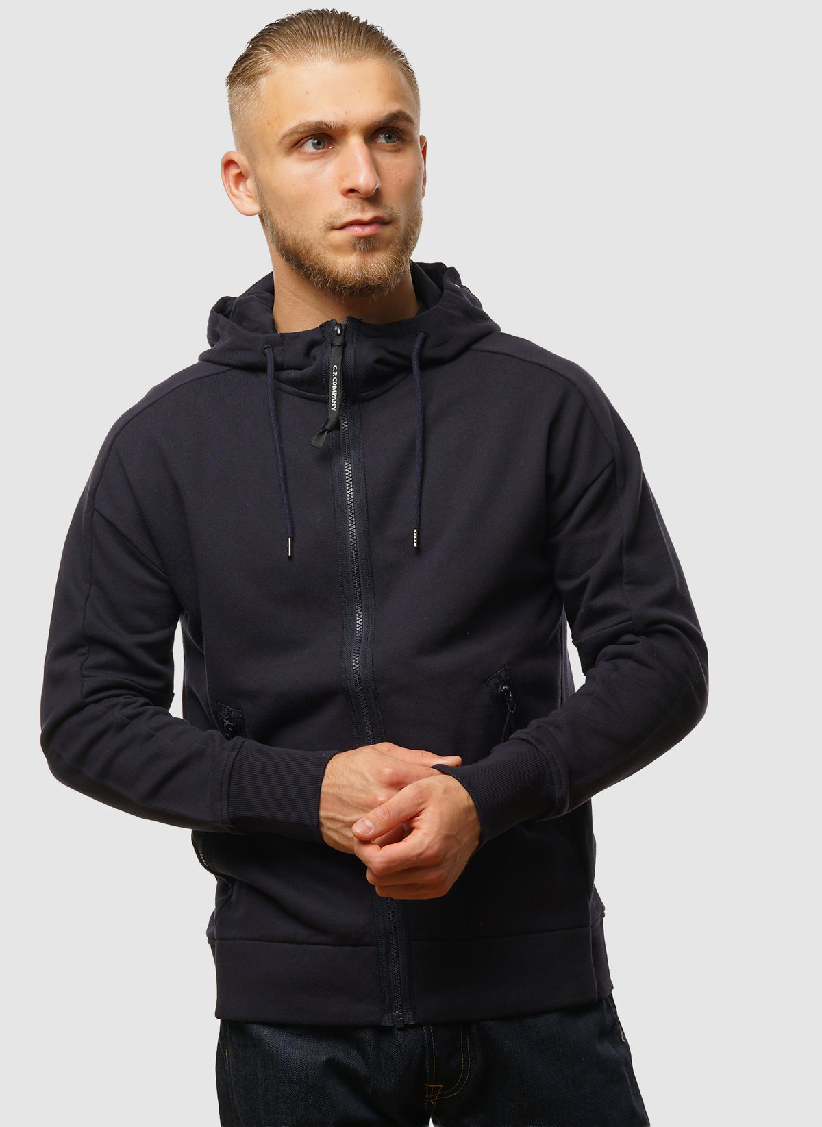 Goggle Sweatshirt Jacket - Total Eclipse