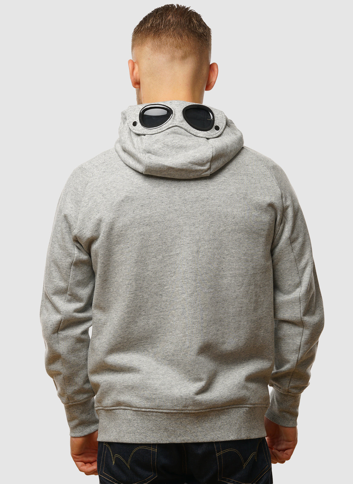 Goggle Sweatshirt Jacket  - Greystone Megange
