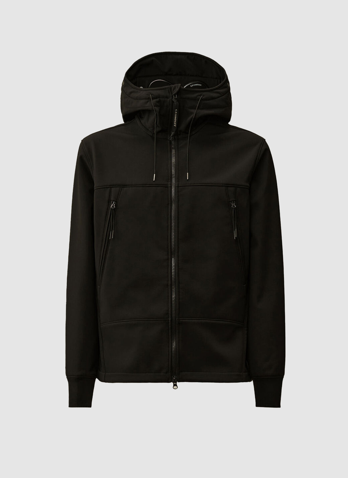 C.P. Shell-R Hooded Goggle Jacket - Black