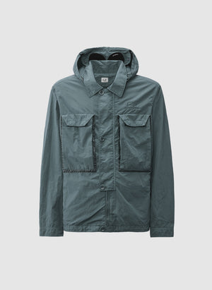 Flatt Nylon Goggle Overshirt - Stormy Weather
