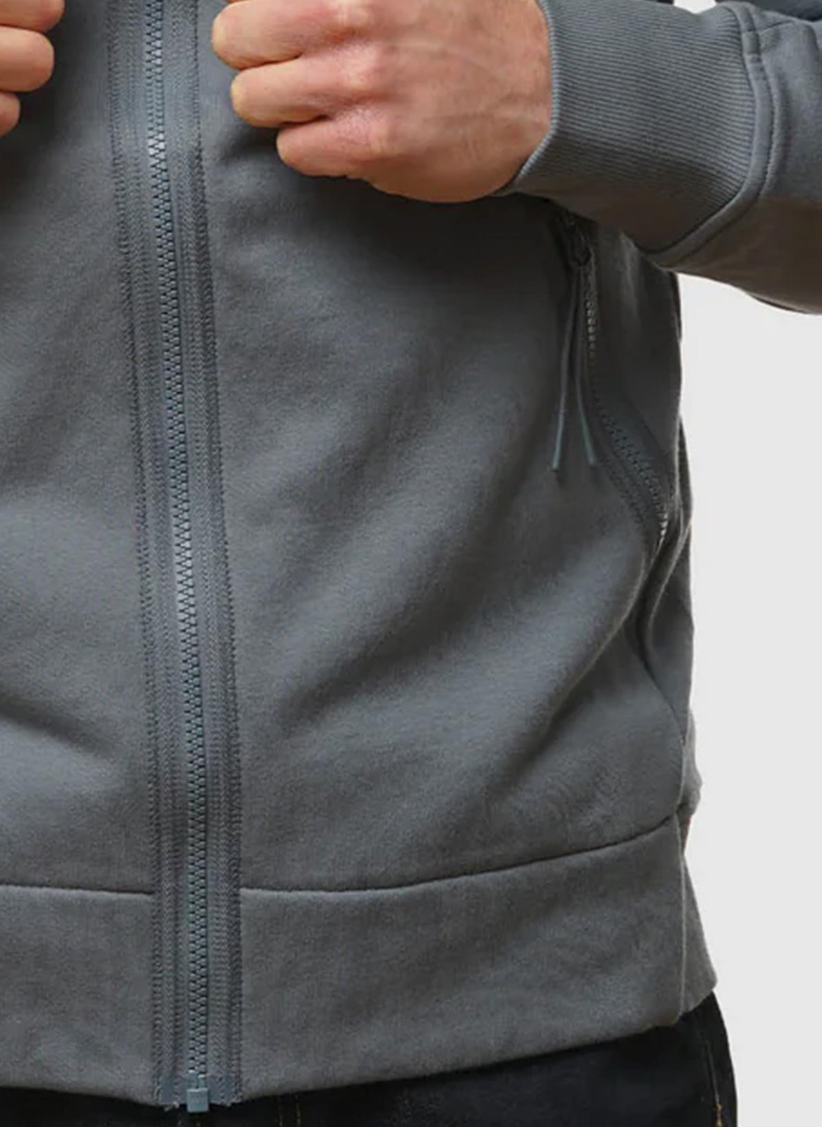 Goggle Sweatshirt Jacket - Stormy Weather