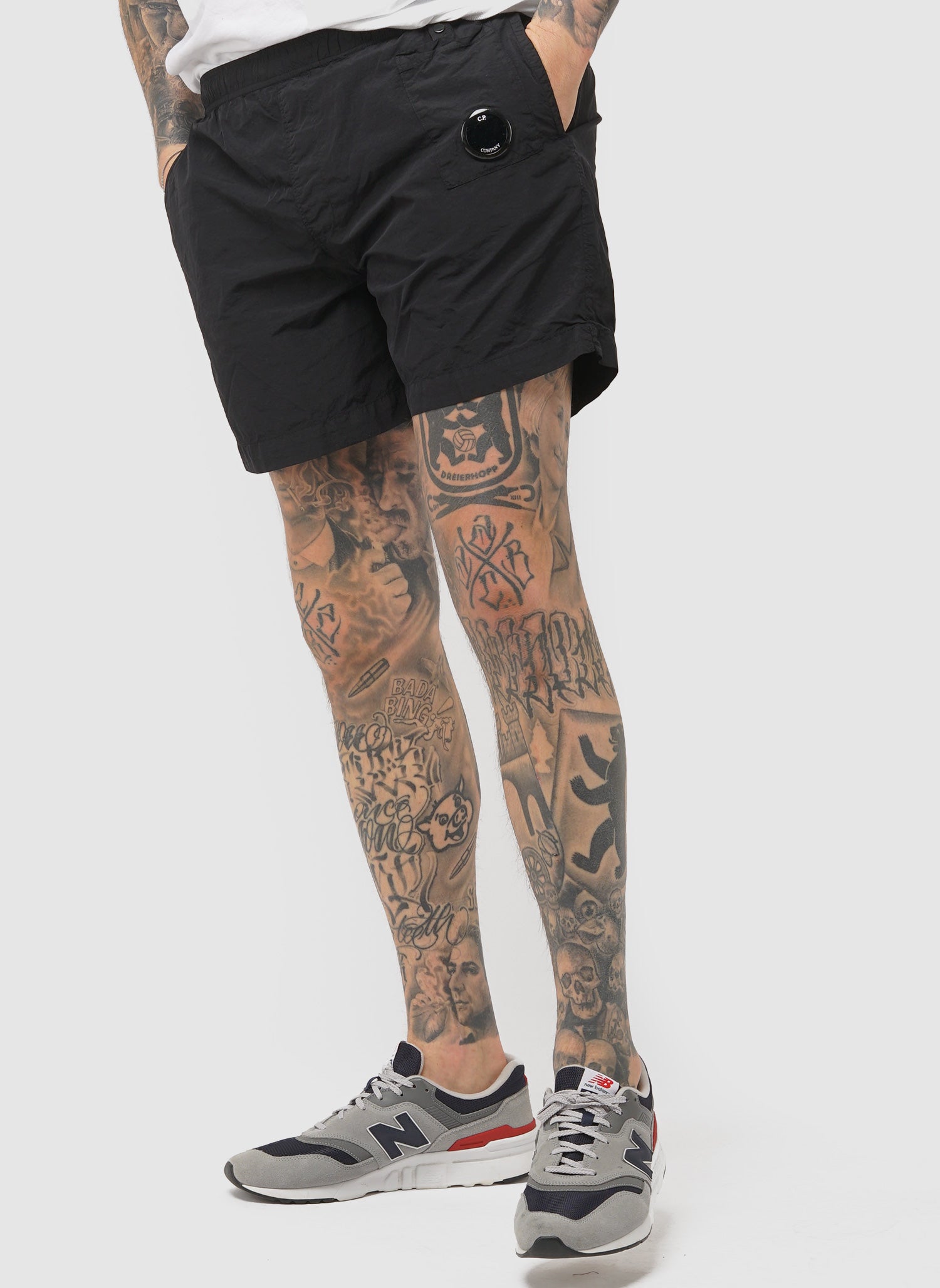 Lens Swim Short - Black