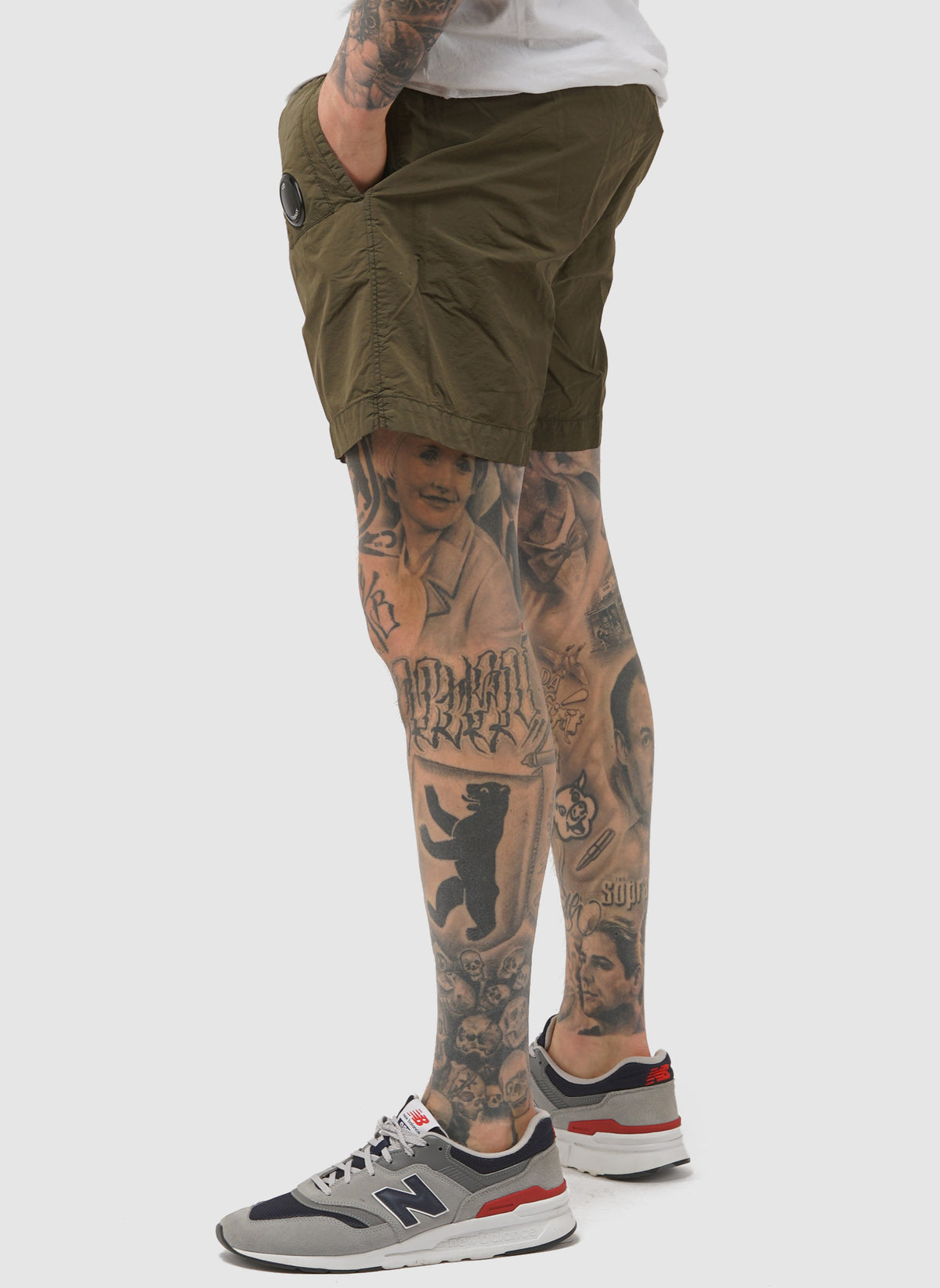 Lens Swim Short - Ivy Green