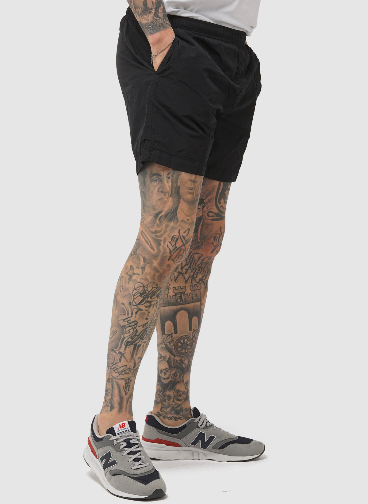 Lens Swim Short - Black