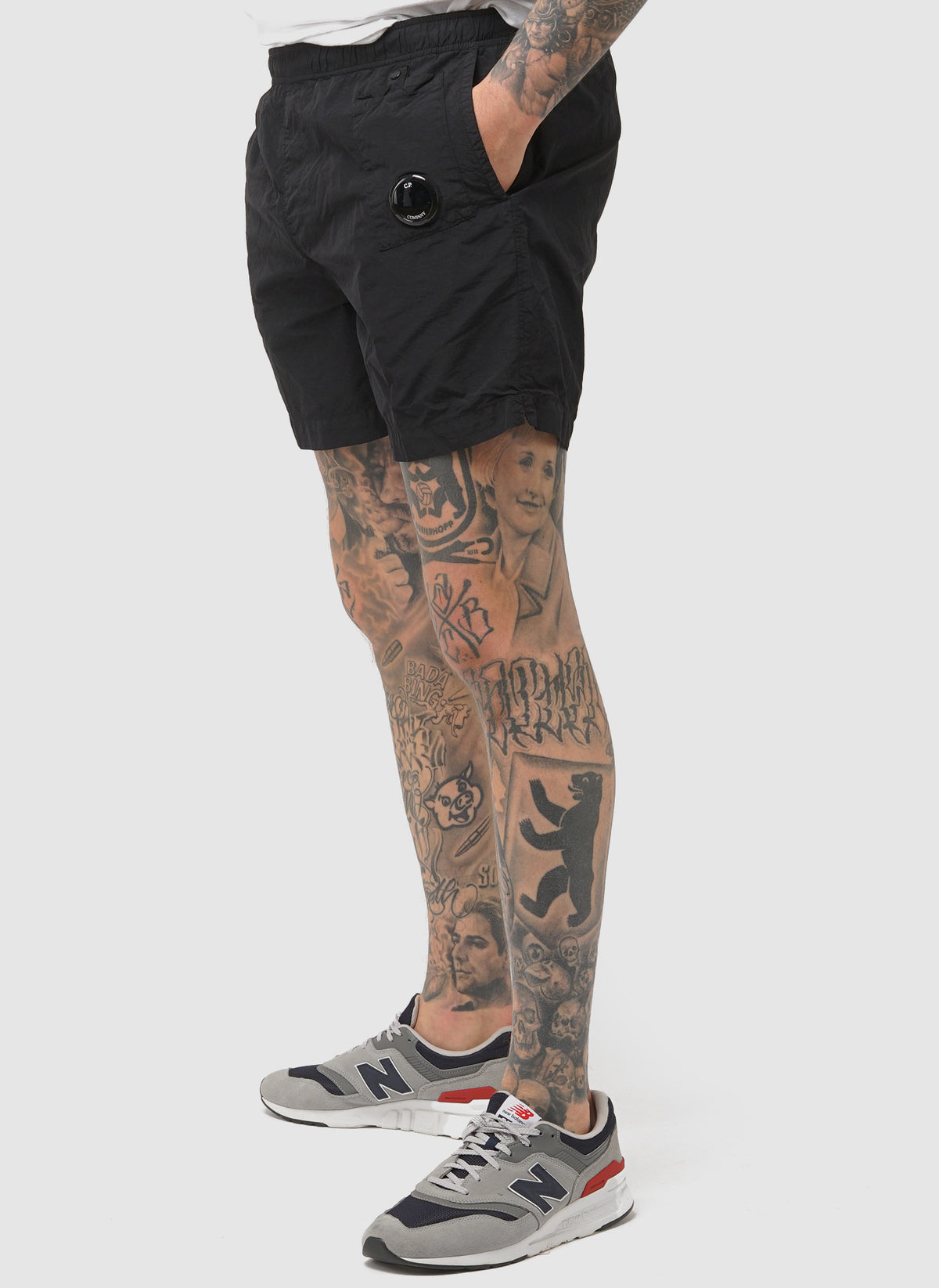 Lens Swim Short - Black