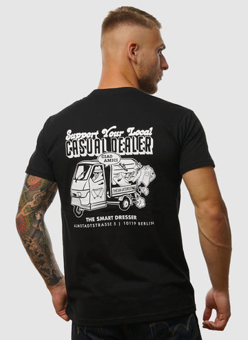 Ciao Amici T-Shirt - Black