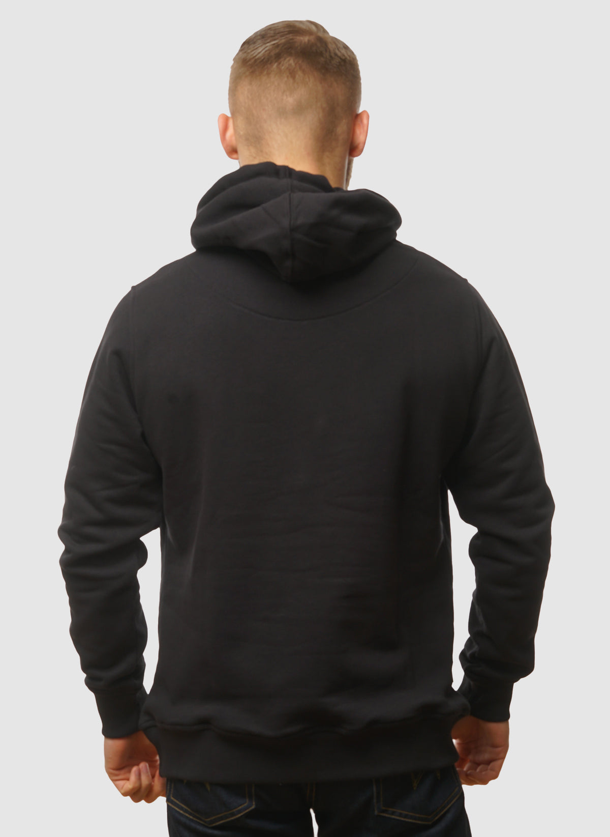 Classic Label Hoodie - Black
