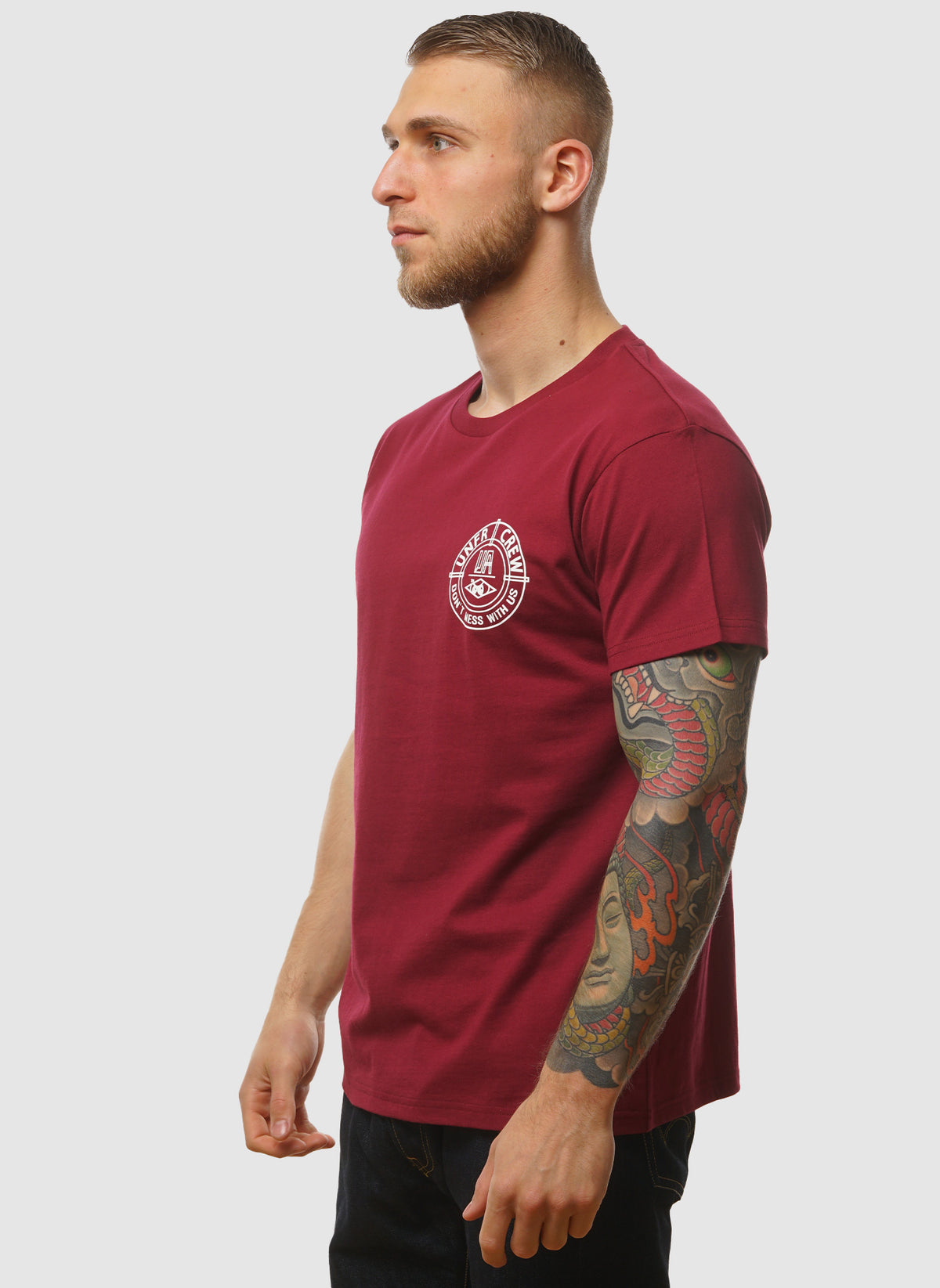 DMWU BP T-Shirt - Burgundy