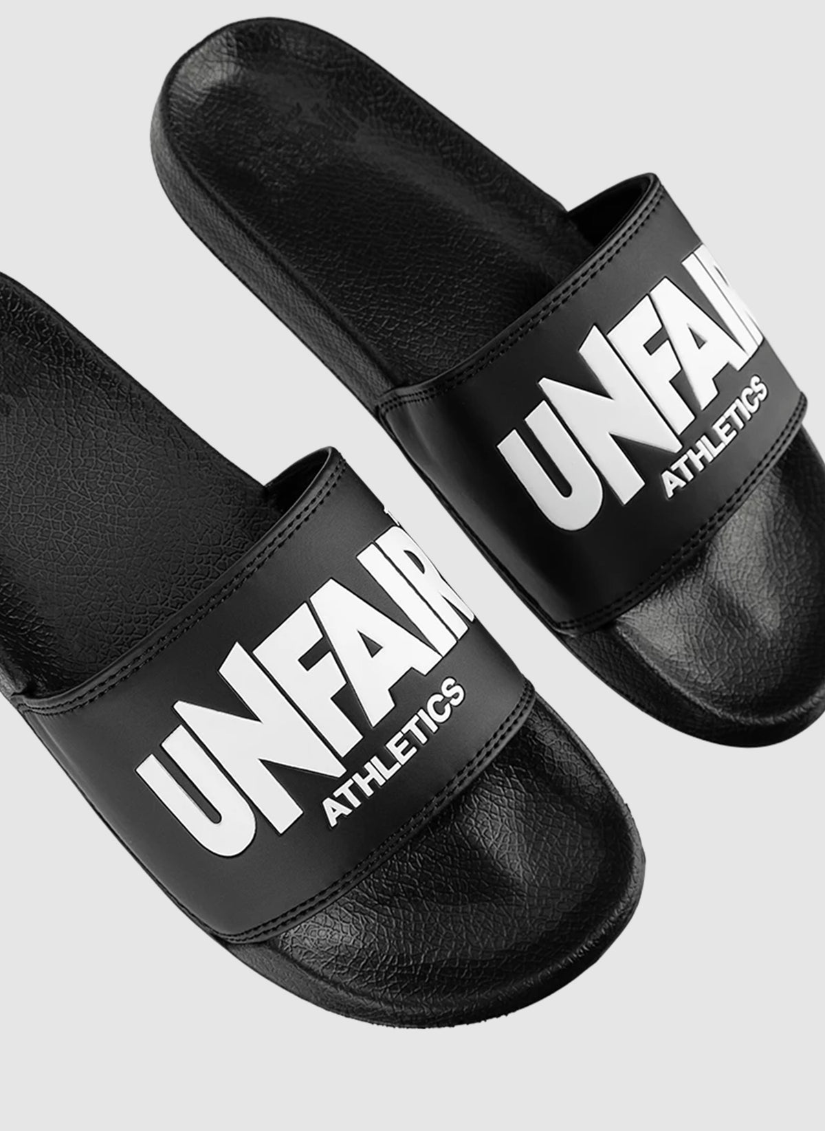 Unfair Classic Label Slides - Black