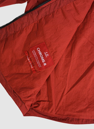 Chrome-R Hooded Lens Overshirt - Ketchup