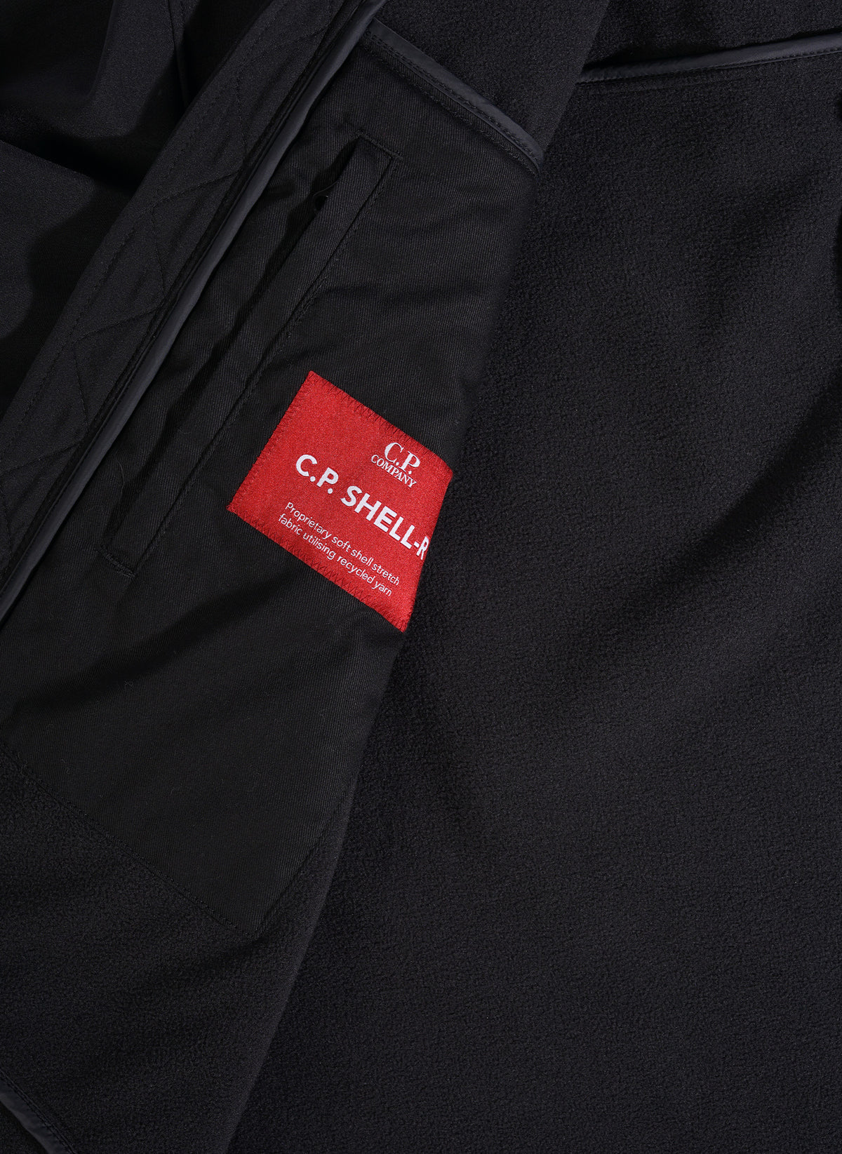 C.P. Shell-R Hooded Goggle Jacket - Black