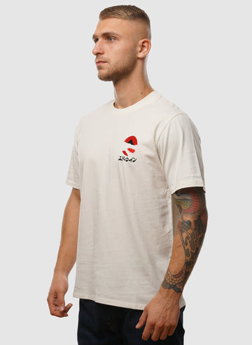 Kamifuji Chest T-Shirt - Whisper White