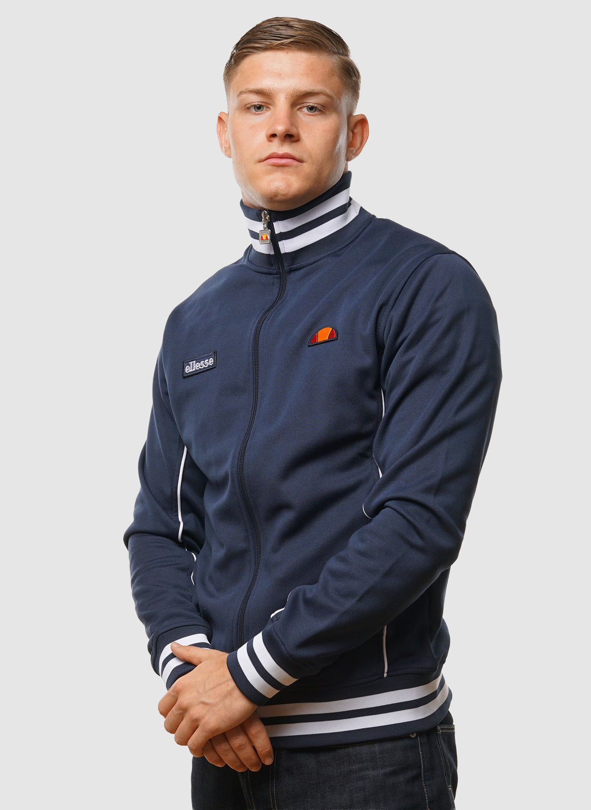 Milan Tracktop - Navy