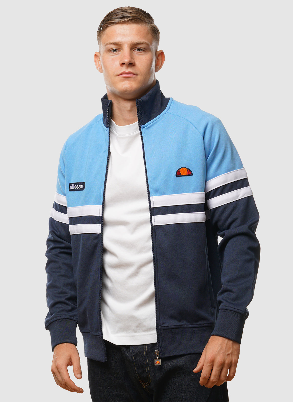 Rimini Tracktop Blue/Navy – The Smart Dresser - Main Image