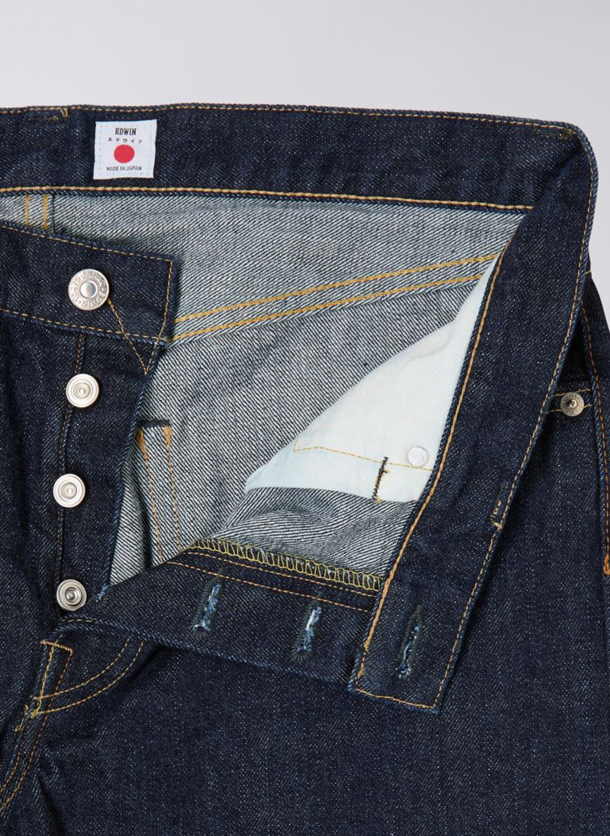 Regular Tapered Denim - Recycle Denim, Red Selvage