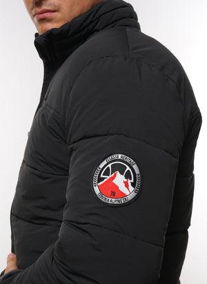 Nebula Padded Jacket - Black