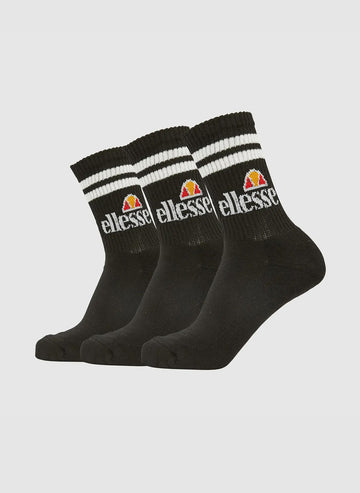 Pullo 3-Pack Socks - Black