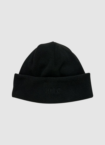 Halo Fleece Beanie - Black