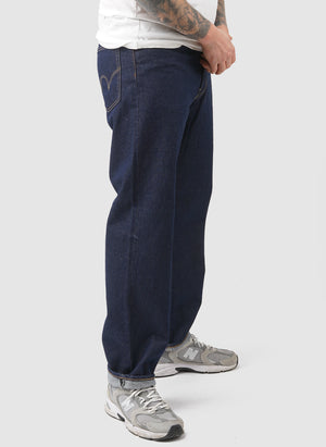 Loose Fit Opened Denim - Kaihara Rinsed