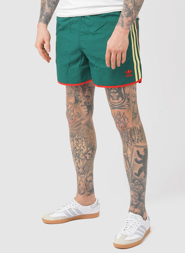 Sprinter Shorts - Green/Red