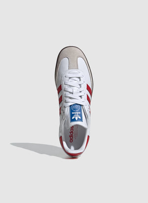 Samba OG - White/Better Scarlet