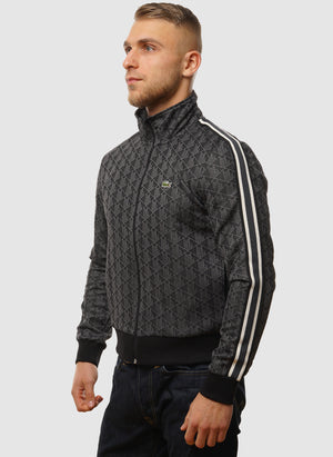 Patterned Tracktop - Black/Graphite