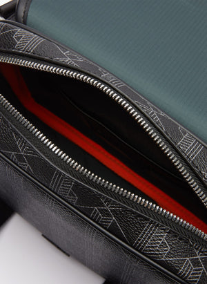 Monogramm Messenger Bag - Black