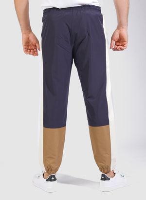 Colour Block Trackpants - Abysm/Cookie-Lapland