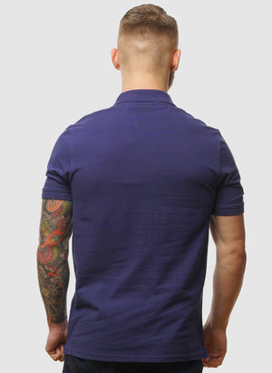 Plain Poloshirt - Deep Indigo