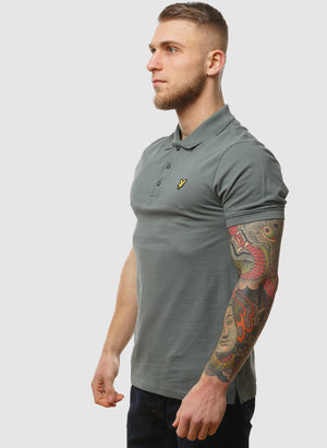 Plain Poloshirt - Green Mercurial