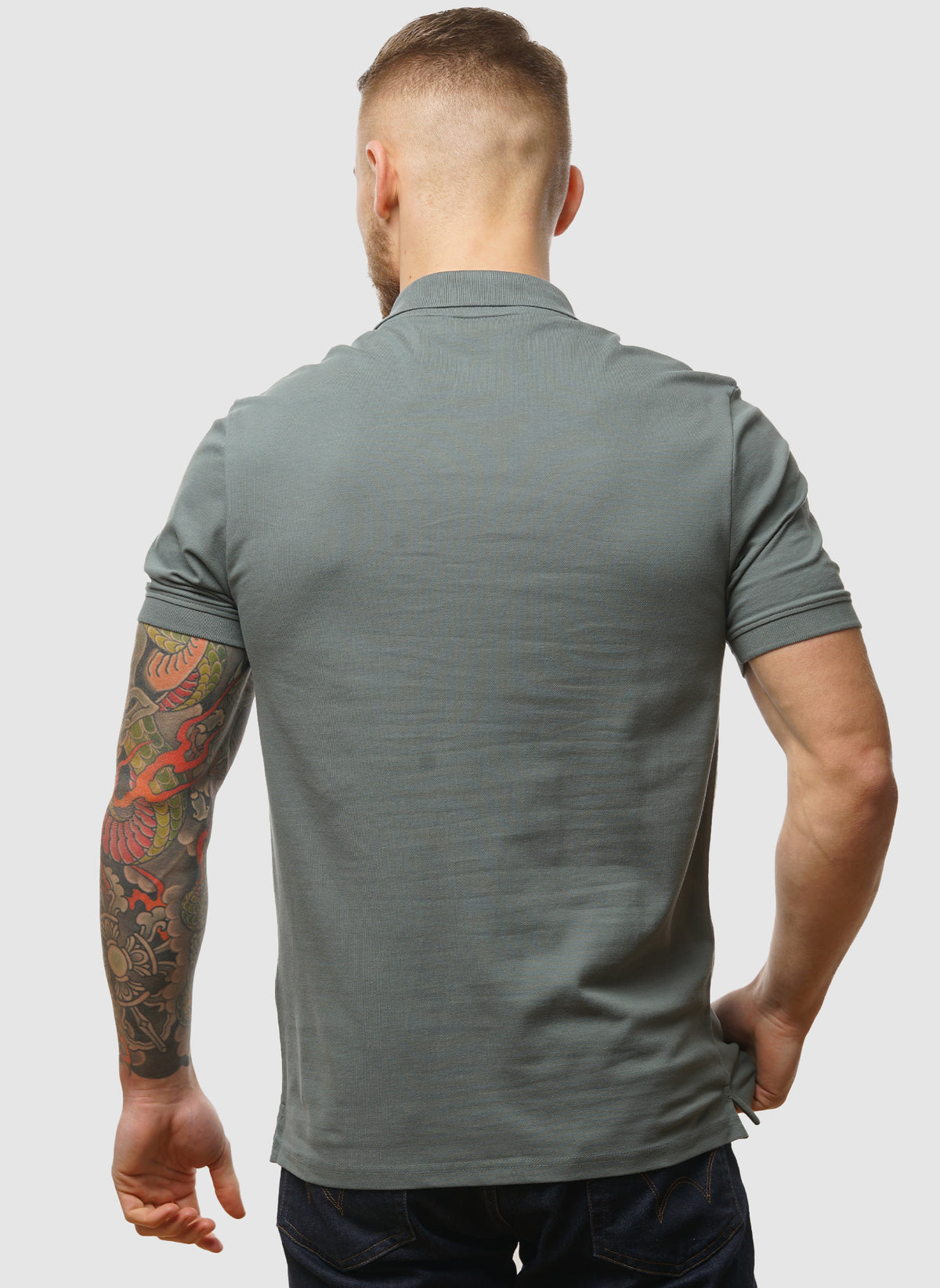 Plain Poloshirt - Green Mercurial