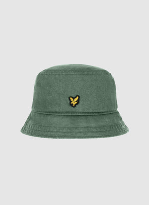Cotton Twill Bucket Hat - Green Mercurial