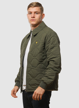 Quilted Ripstop Jacket - Deep Depths