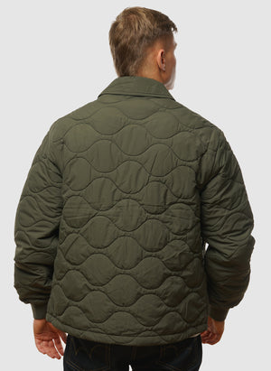 Quilted Ripstop Jacket - Deep Depths